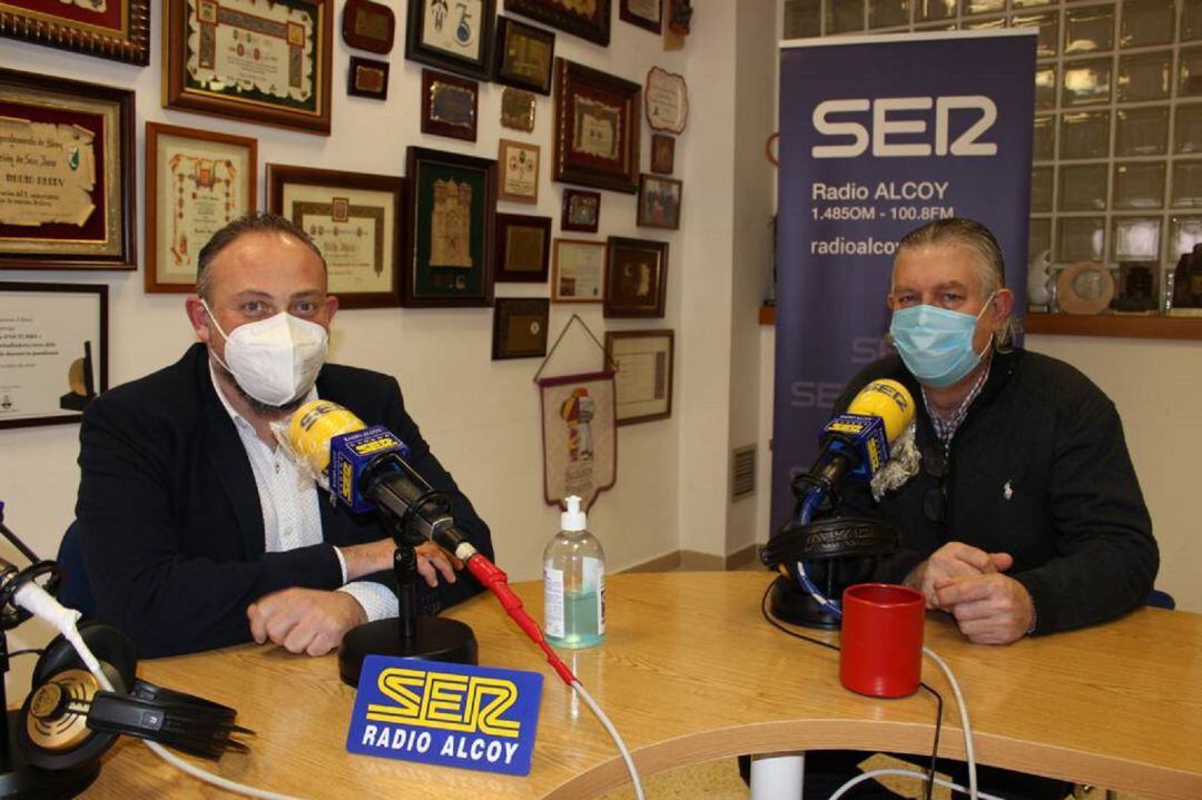 Toni Justicia y Agustín Giner