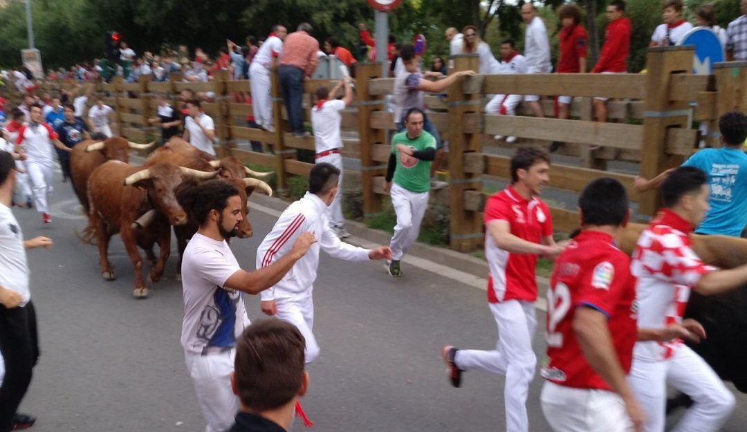 Tercer encierro Fiestas Tudela