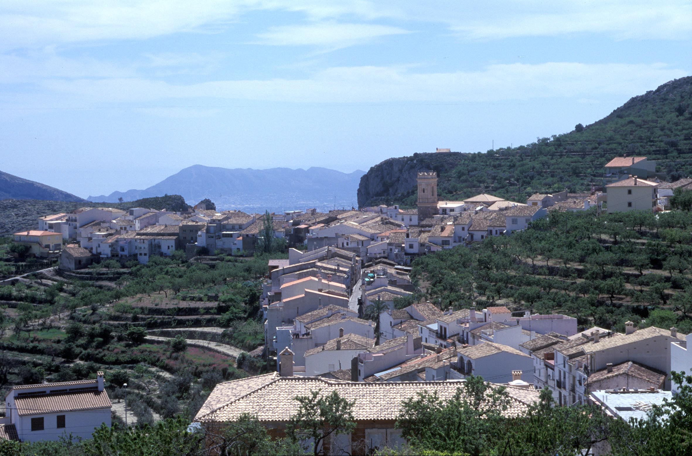 Vista de Tárbena / Archivo