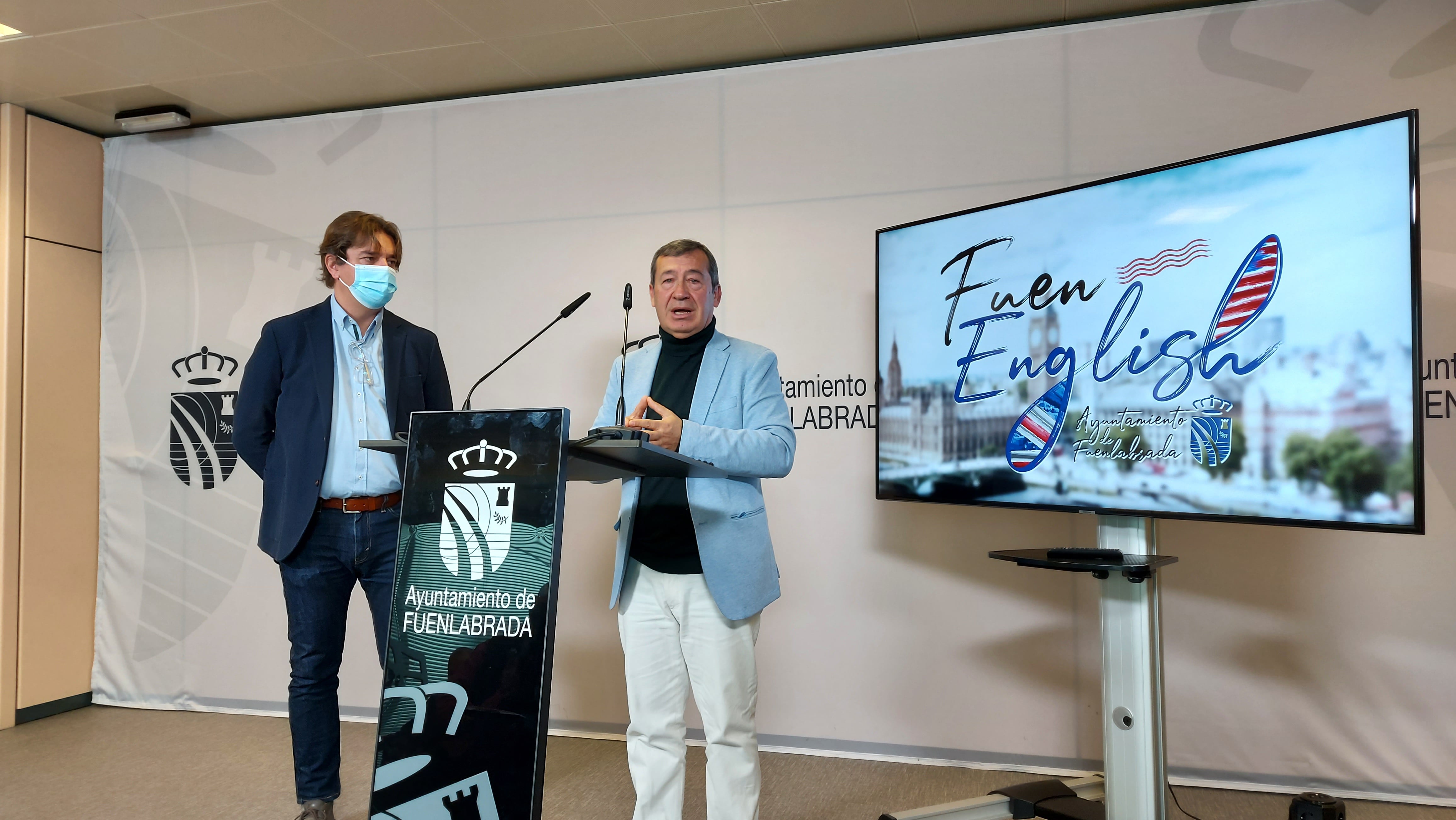 Isidoro Ortega y Javier Ayala durante la rueda de prensa de este miércoles