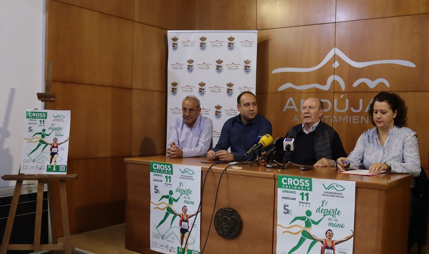 Presentación de la I Carrera Solidaria “El deporte da la mano”.