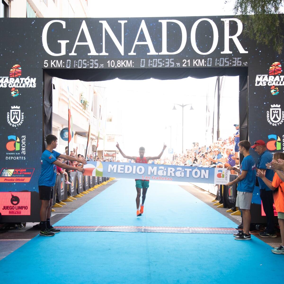 El XXVII Medio Maratón de Las Galletas se celebrará el 7 de abril
