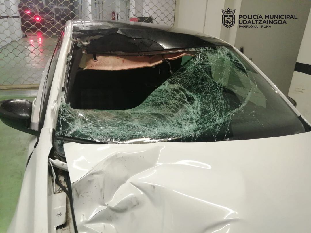 Estado del vehículo tras el atropello mortal