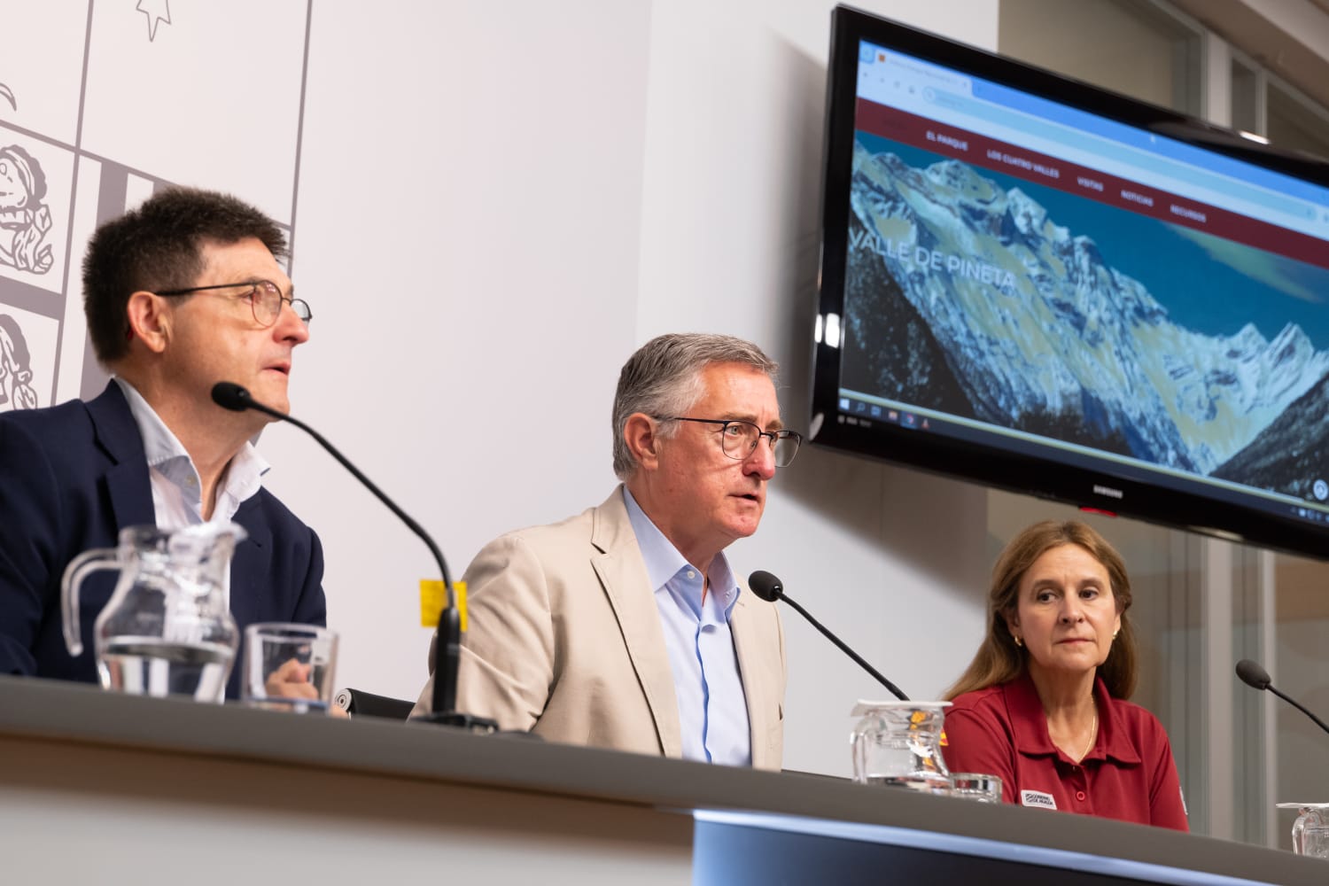 Presentación de la nueva web del Parque Nacional Ordesa-Monteperdido. Foto: DGA