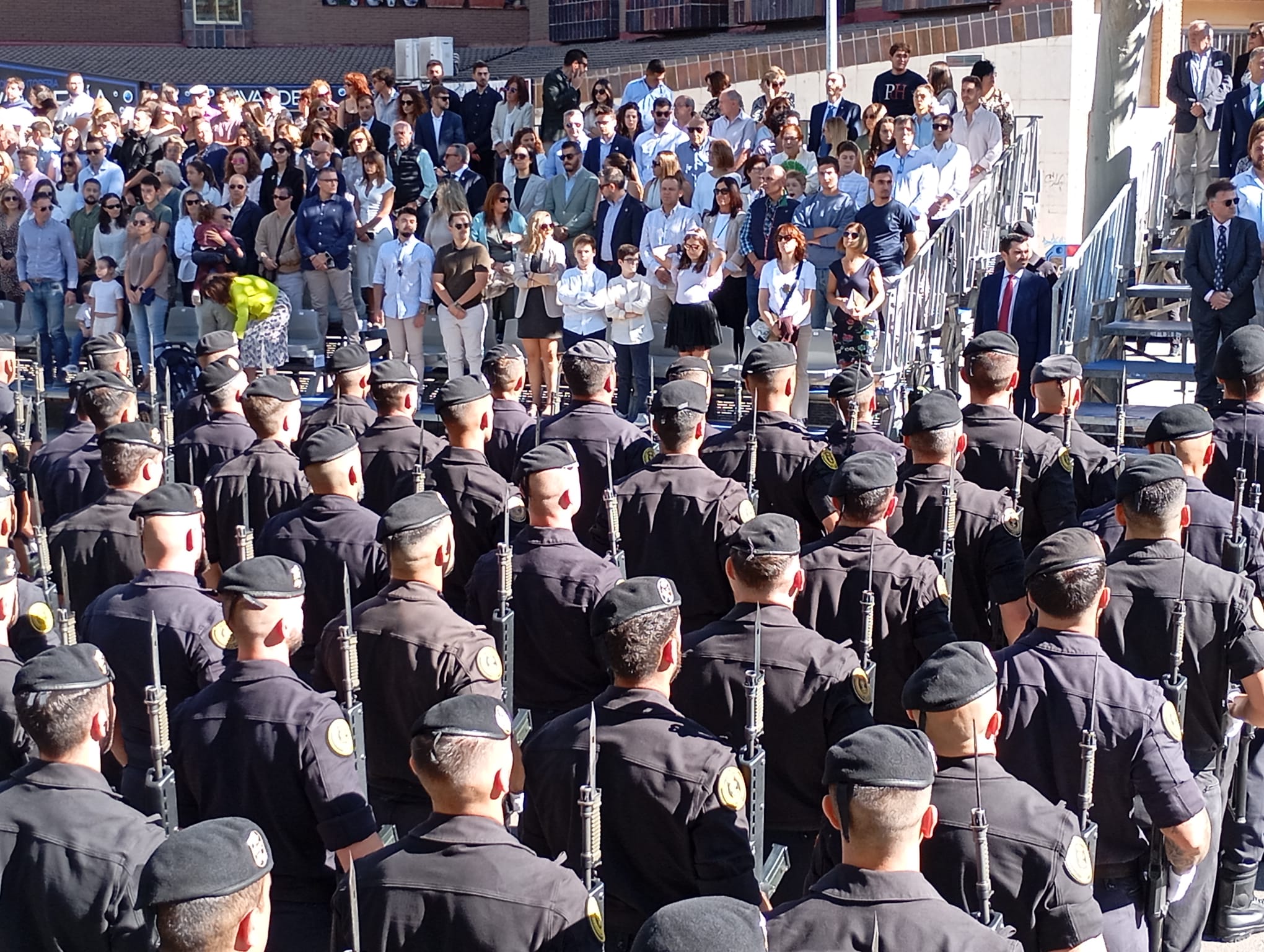 Acto central de la Guardia Civil en Cuenca con motivo de la festividad de su patrona, la Virgen del Pilar