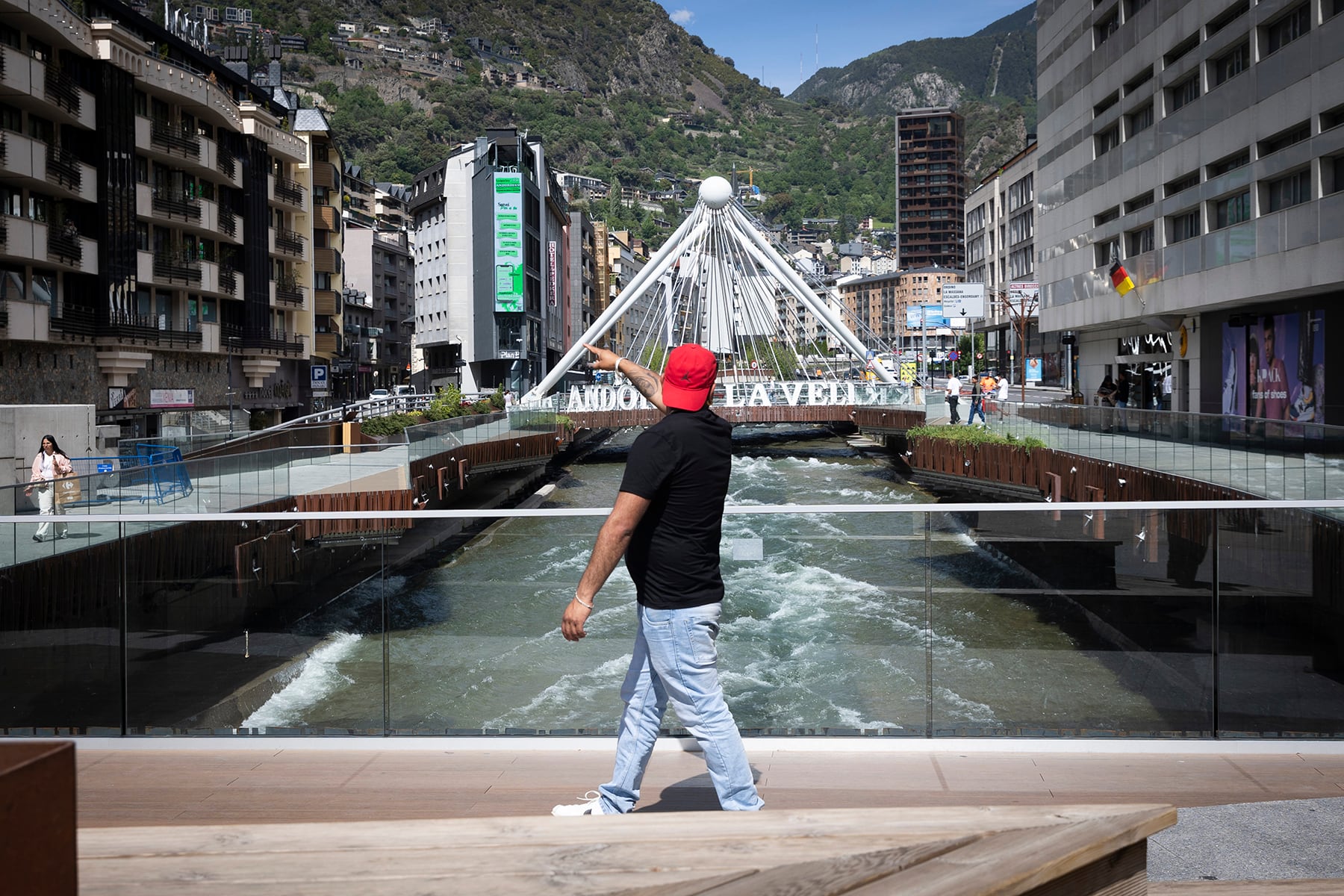 L'espectacle final del Classicand no es podrà celebrar davant d ela font de llum i colors d'Andorra la Vella