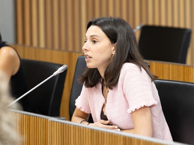 La consellera general del grup parlamentari socialdemòcrata, Laia Moliné