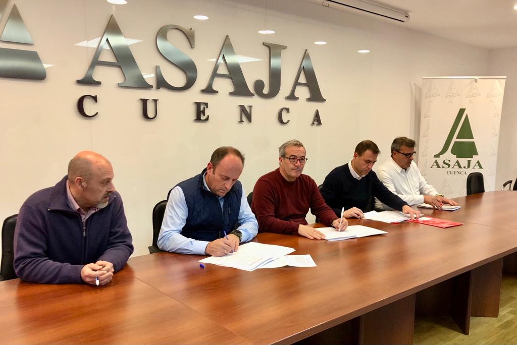 Patronal y sindicatos han firmado el convenio colectivo del campo de Cuenca para 2023