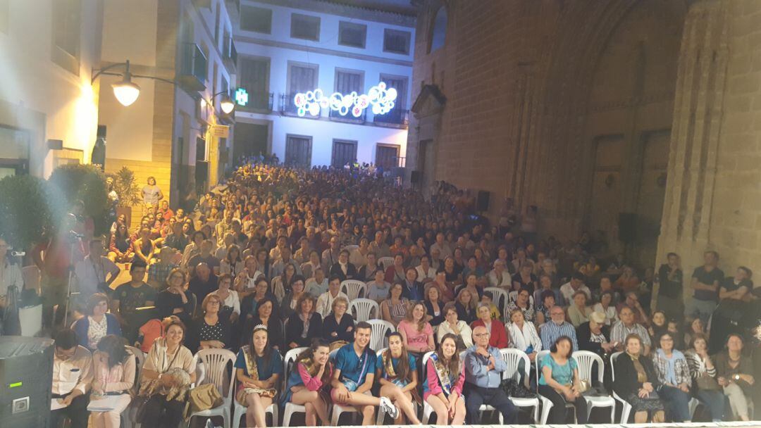 Ambiente en la final del concurso amateur de Dijous de Comèdia de 2016.