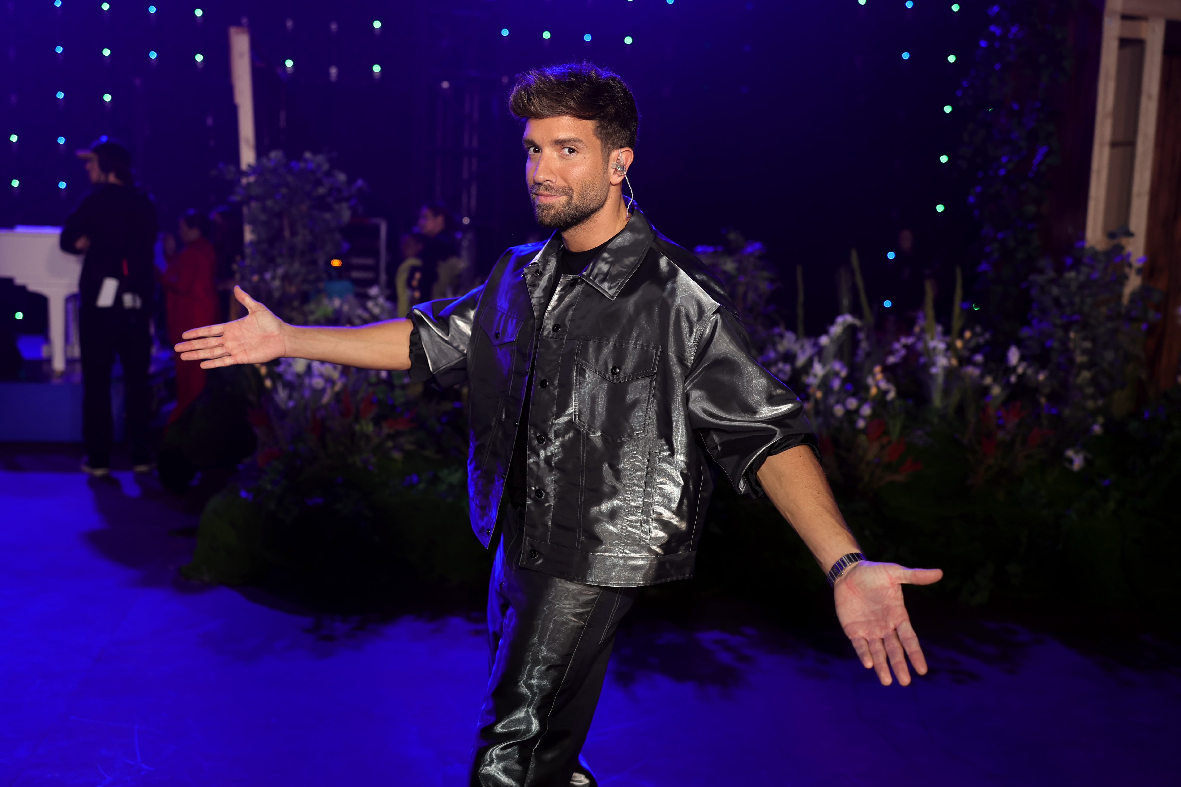 Pablo Alborán durante la gala de los Premios Grammy.