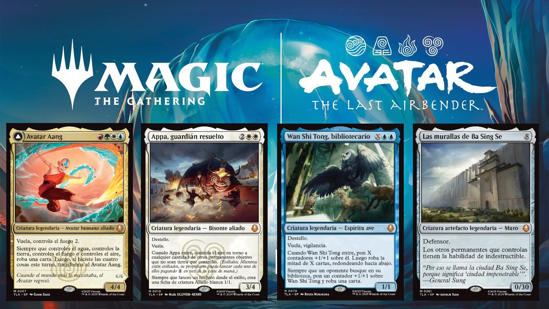 Algunas de las mejores cartas de Avatar en Magic The Gathering