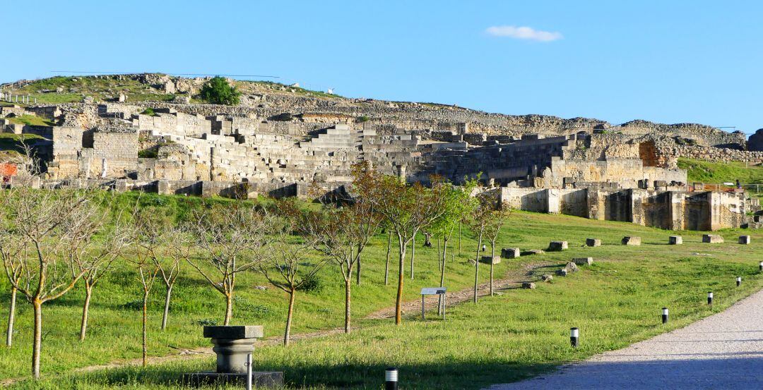 Vista del Teatro de Segóbiga