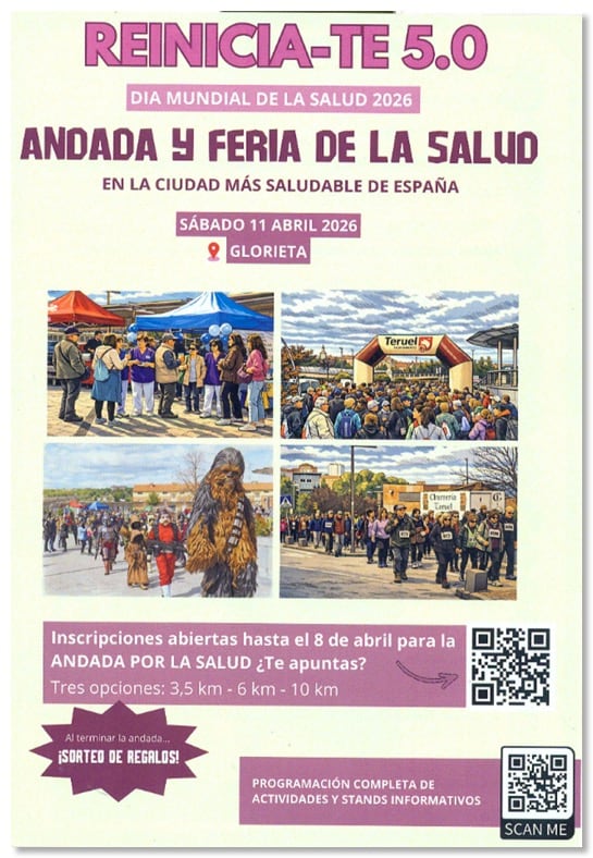 Cartel de Reinicia-Te 2026