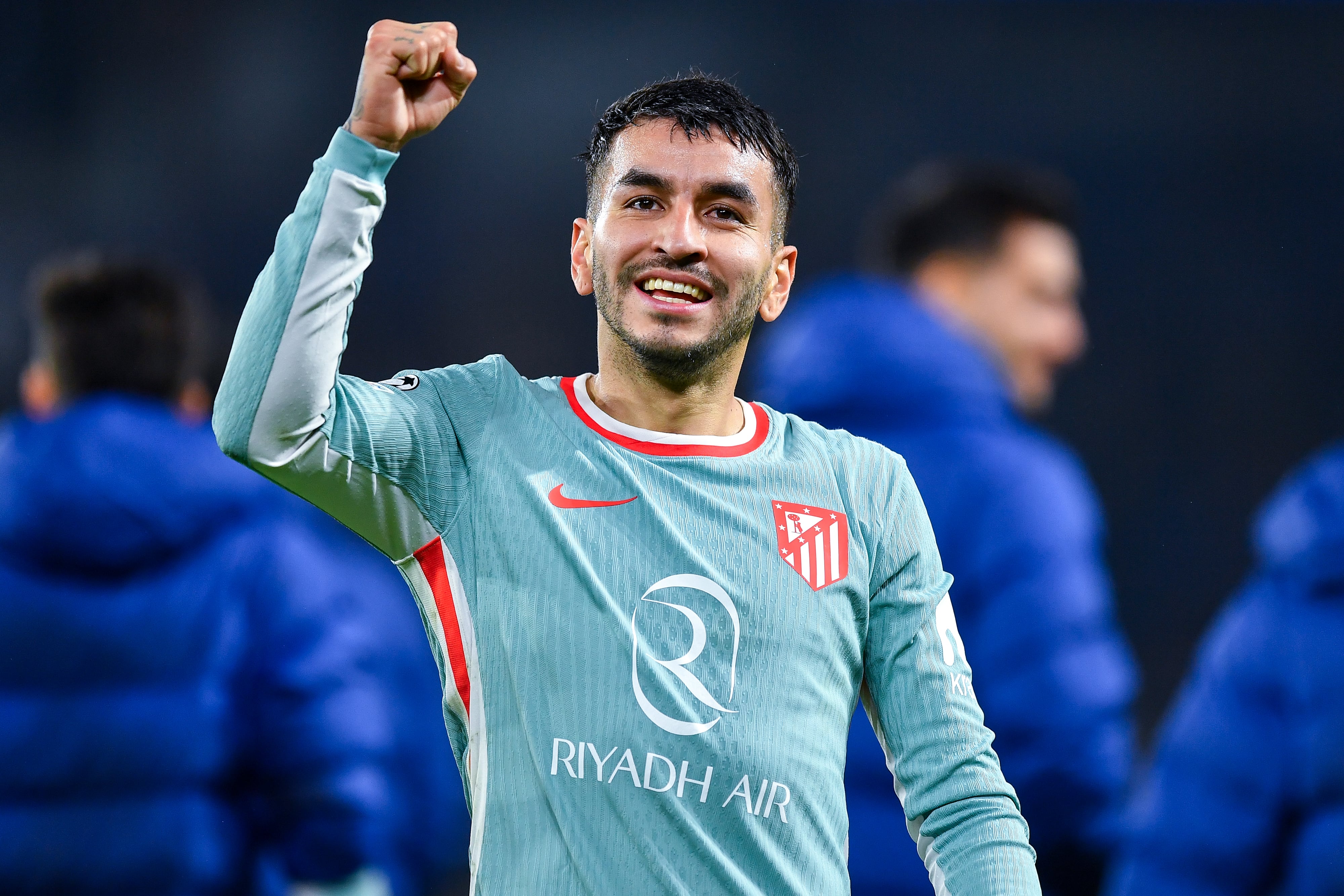 Correa celebra su gol en el 93&#039; ante el PSG