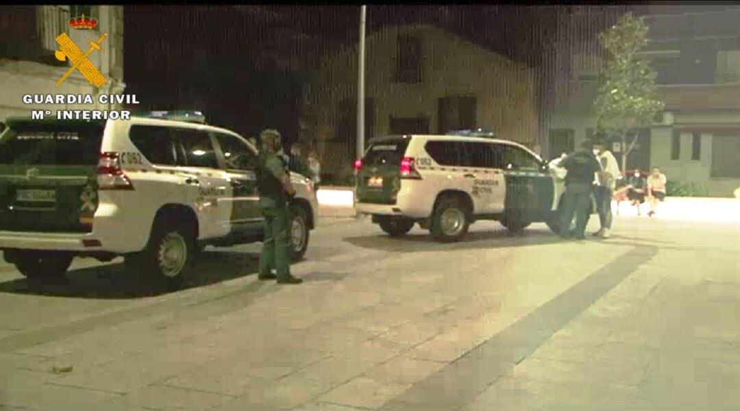 Imagen de uno de los controles realizados en la provincia de Ávila