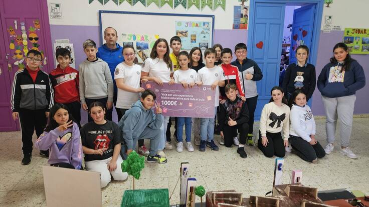 El CEIP General Fresneda de Jódar ganador del ‘Skills Upload Jr Challenge de Fundación Vodafone’, con un proyecto sobre el ‘Acceso seguro al Cole’