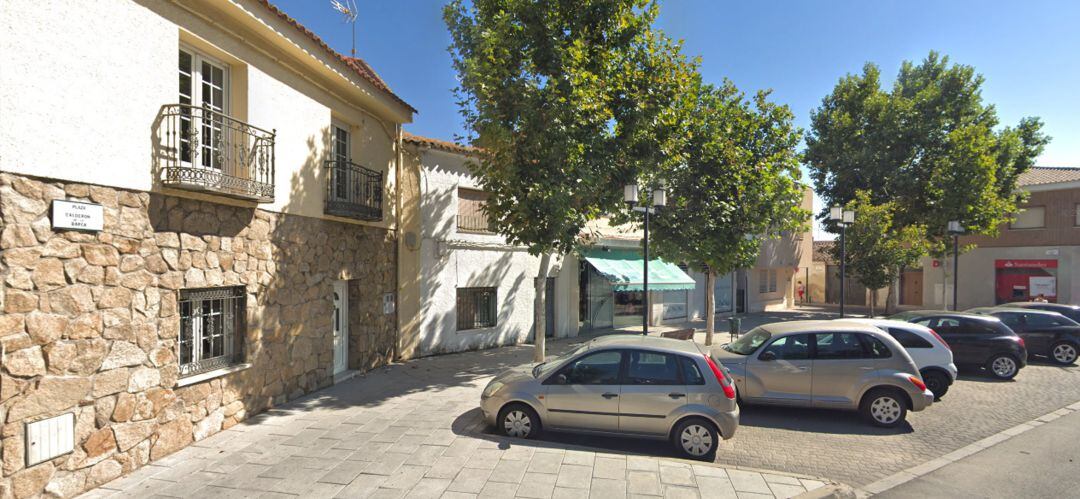 La plaza de Calderón de la Barca en San Martín de la Vega