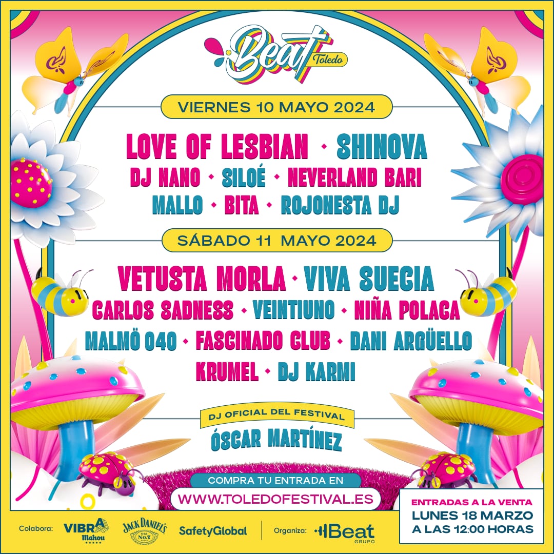 Cartel Toledo Beat Festival 2024