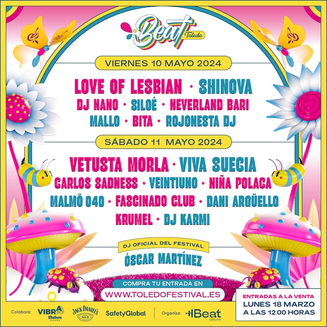 Cartel Toledo Beat Festival 2024