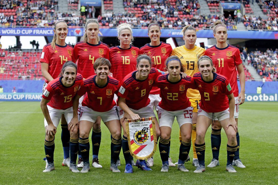 La Selección Española femenina ante Alemania