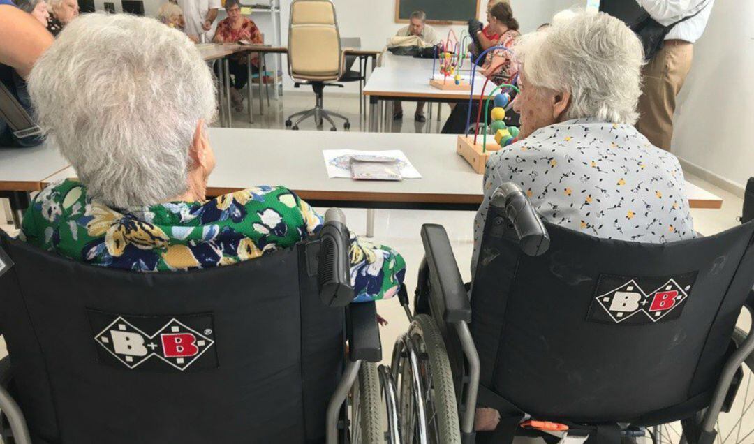 Centro de día de personas con dependencia. 