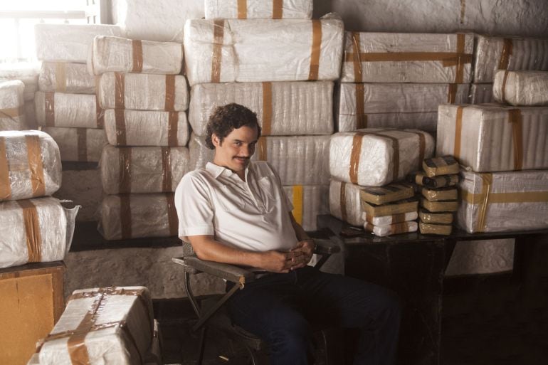 Wagner Moura interpreta a Pablo Escobar en la serie de Netflix &#039;Narcos&#039;, una de las sensaciones de 2015