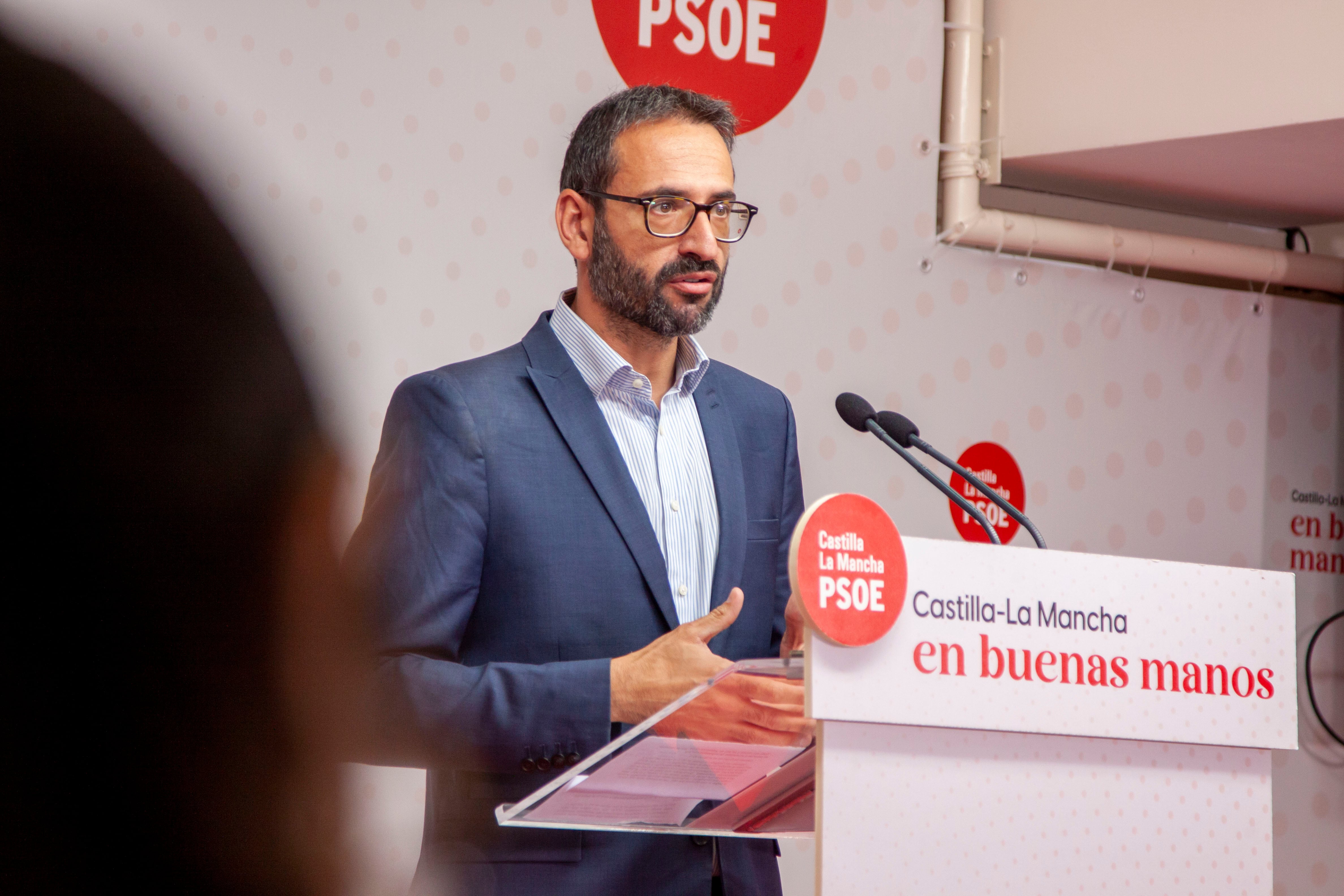 Sergio Gutiérrez, secretario de Organización del PSOE de Castilla-La Mancha en una imagen de archivo