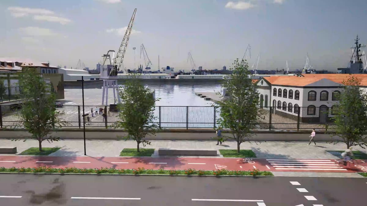 Muralla más baja en la mayor parte del trazado y nuevo acceso principal al Arsenal: Ferrol destapa su plan de apertura al mar