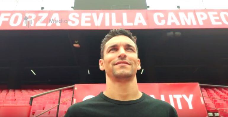 Fotograma del vídeo del Sevilla FC.