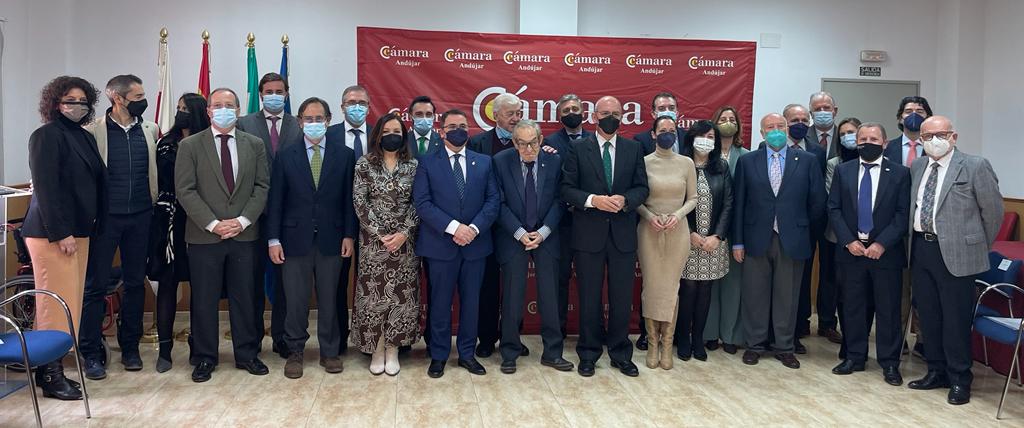 La sede cameral andujareña acoge la celebración del Pleno del Consejo Andaluz de Cámaras.