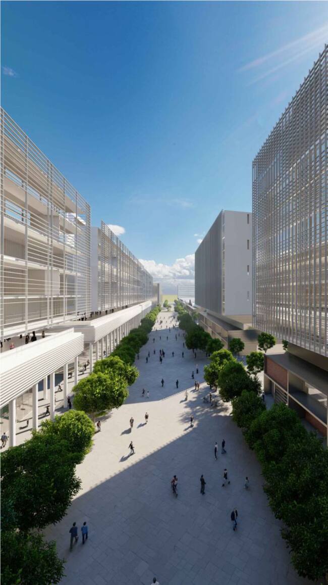 Imagen del proyecto de remodelación urbanística en Cortijo de Torres