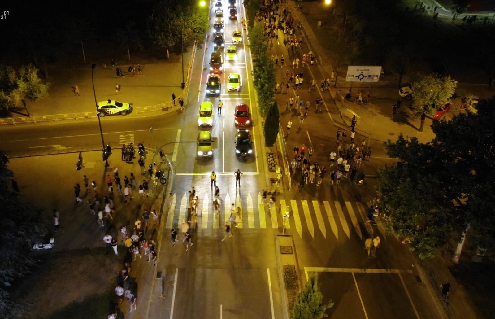 Las calles de Getafe Norte durante el Mad Cool