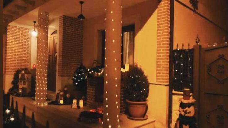 Carmen Vita, propietaria del número 70 de la Calle Arenillas, repasa en la SER su permio en el Concurso Ilumina Peñafiel, tras ser la más votada por el jurado popular.