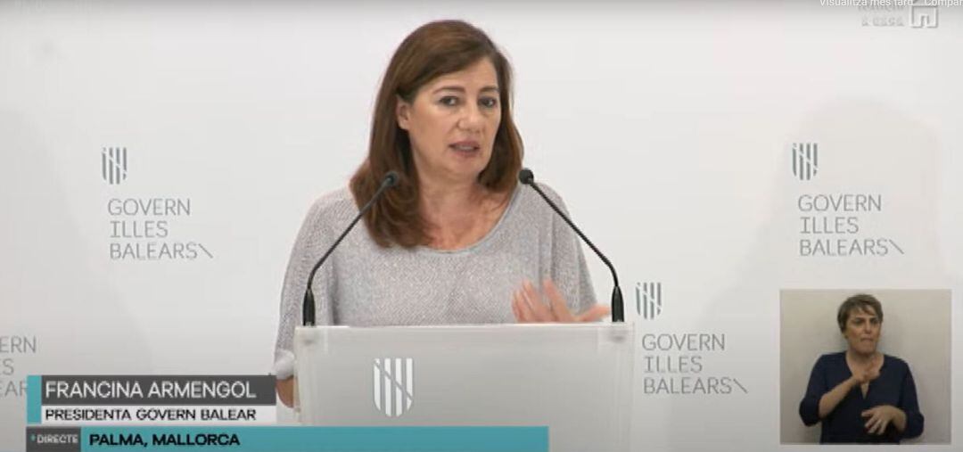 Imatge de Francina Armengol