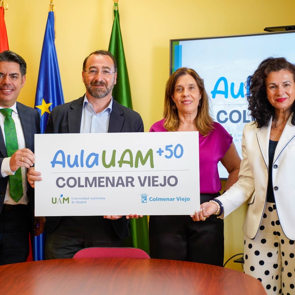 Colmenar Viejo también tendrá su propia aula de formación para mayores de 50 años de la UAM