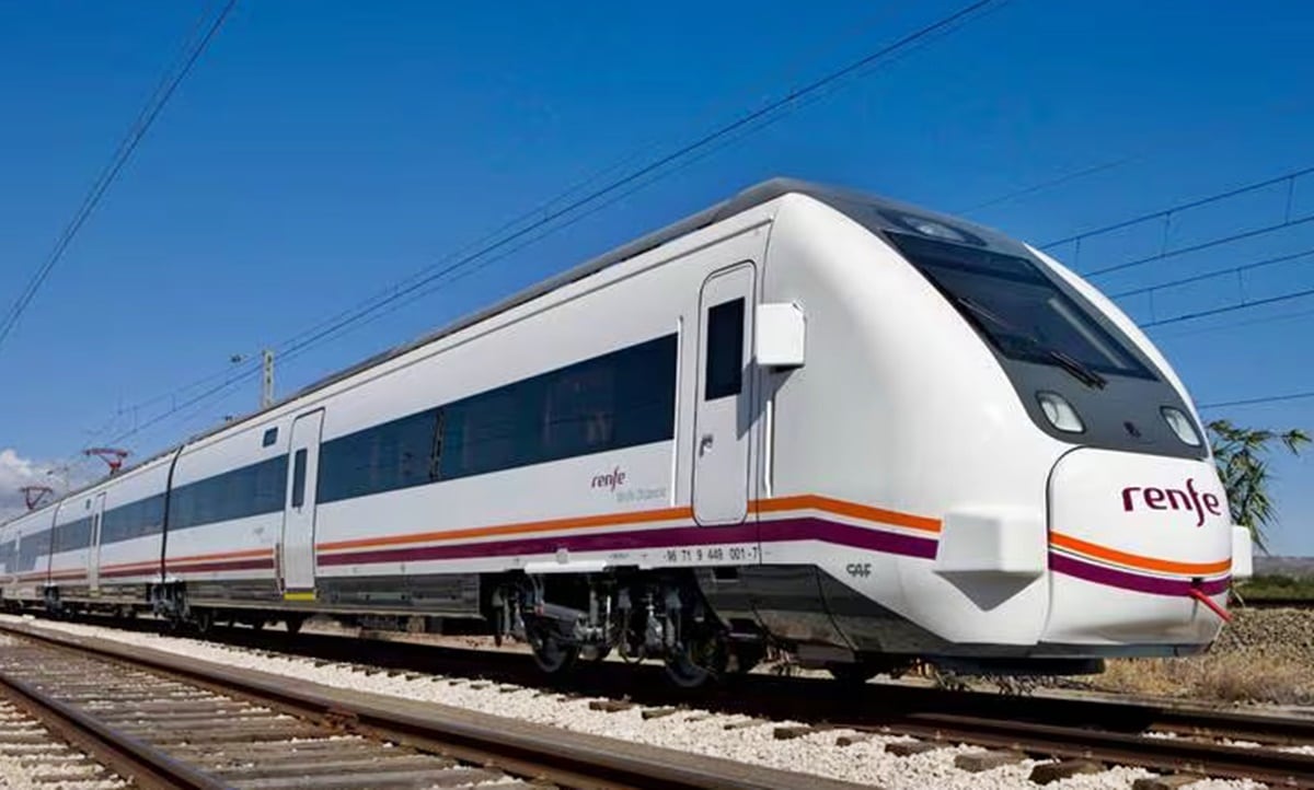 Imagen de archivo de un tren de Renfe