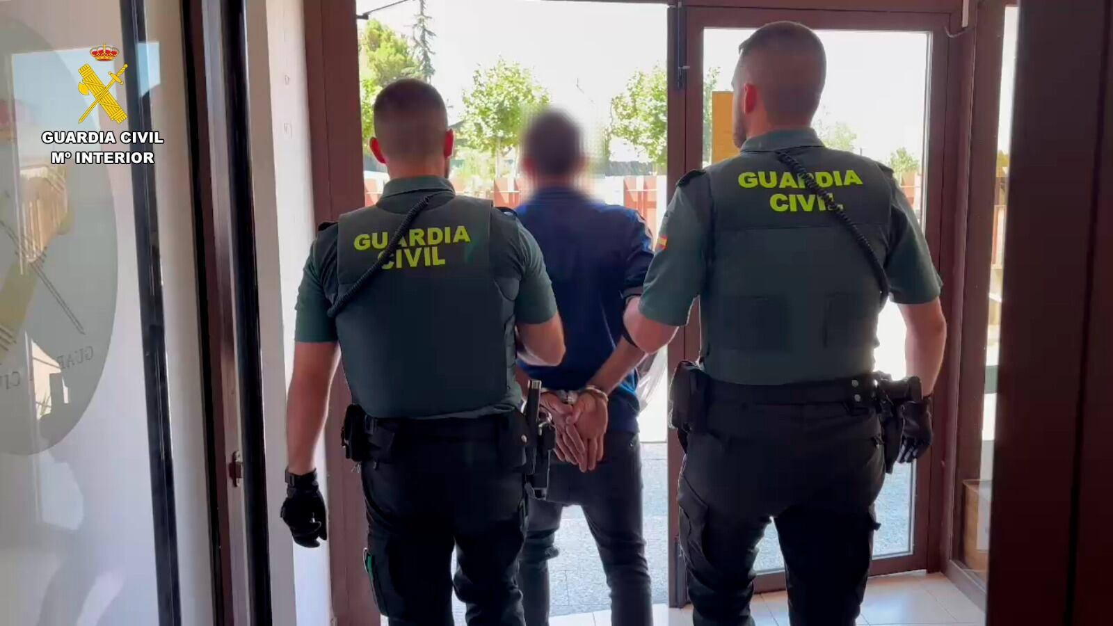La Guardia Civil detiene a un delincuente multirreincidente que volvió a delinquir tras salir de prisión