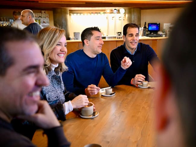 Pilar Alegría en Barbastro. Foto: Marcos Cebrián