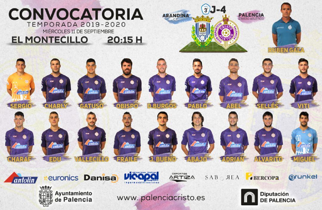 El Palencia Cristo Atlético no supo reaccionar ante la Arandina