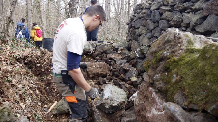 La pedra seca, mètode constructiu completament sostenible.