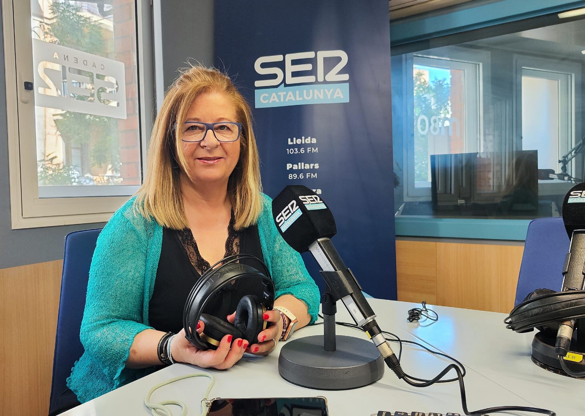 La presidenta de l&#039;associació veïnal del barri de Cappont de Lleida, Veni Ros.