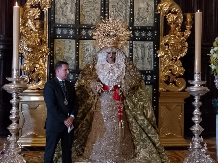 La Esperanza de Málaga este jueves en la Catedral de Málaga
