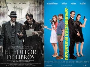 Carteles de &quot;El editor de libros&quot; y &quot;Las apriencias engañan&quot;