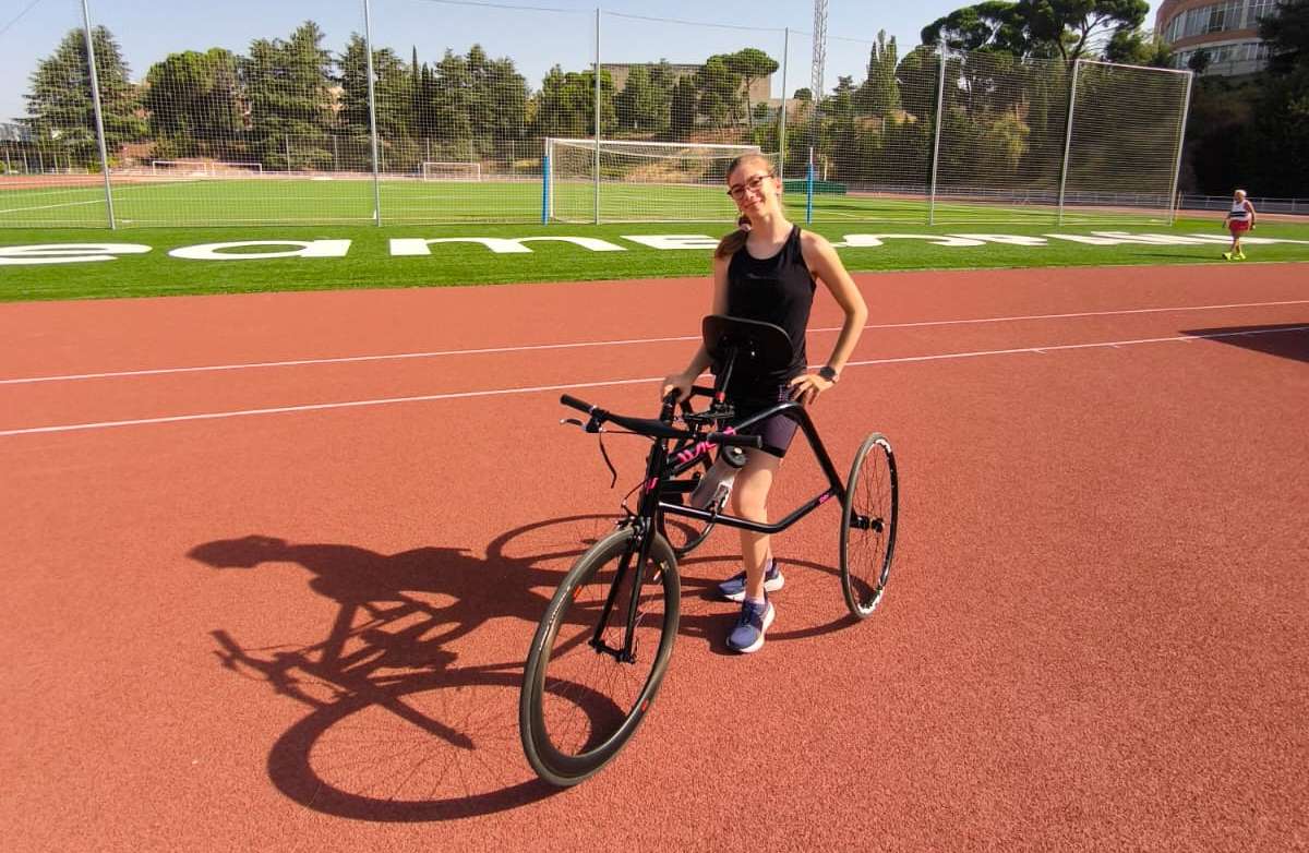 Judith Tortosa continúa su preparación (Fuente: familia Judith Tortosa)