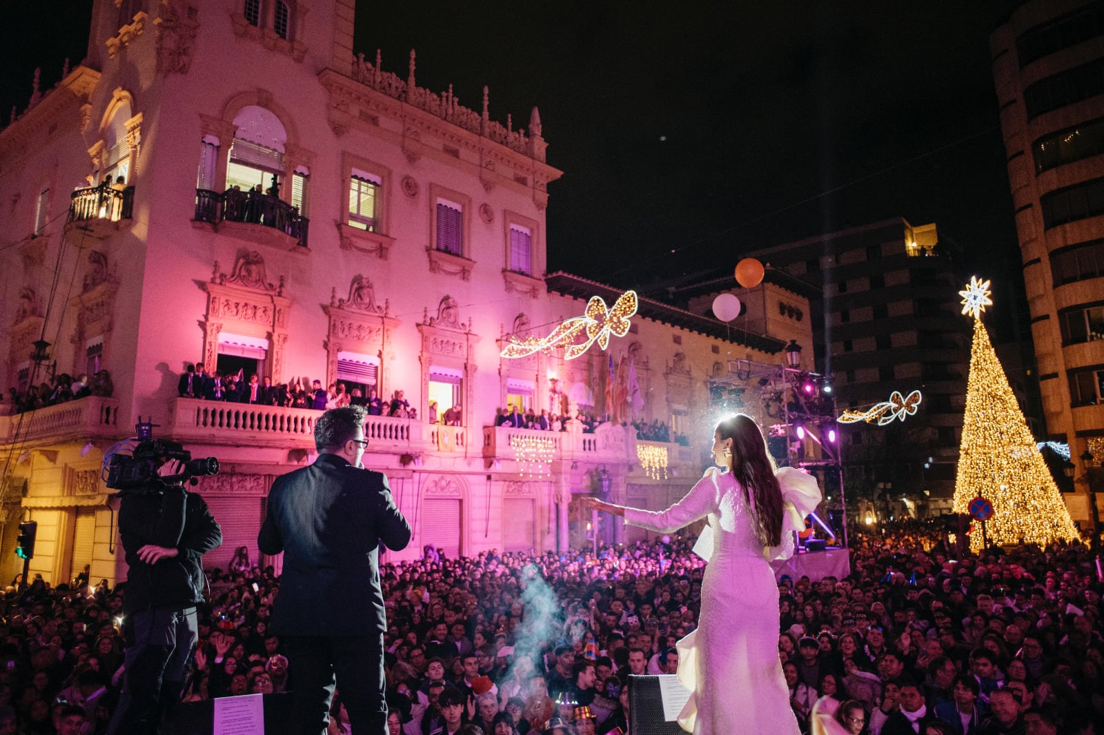 Nochevieja en Castellón. Puerta del Sol.