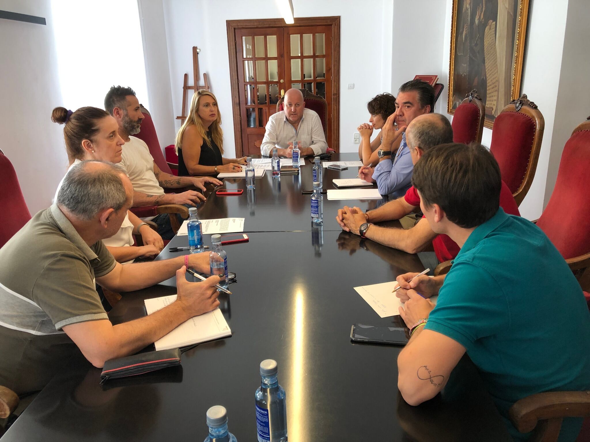 Reunión del Consell en 2019