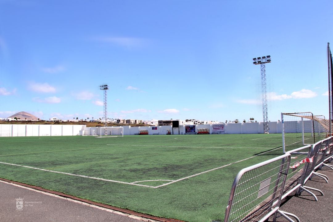 Campo de fútbol de Puerto del Carmen.