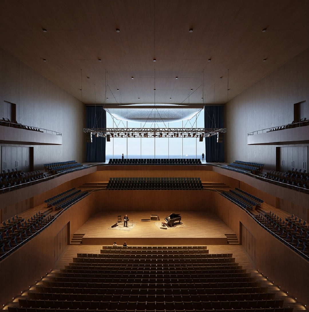 Auditorio proyectado en el Centro de Congresos de Alicante &#039;San Carlos&#039;