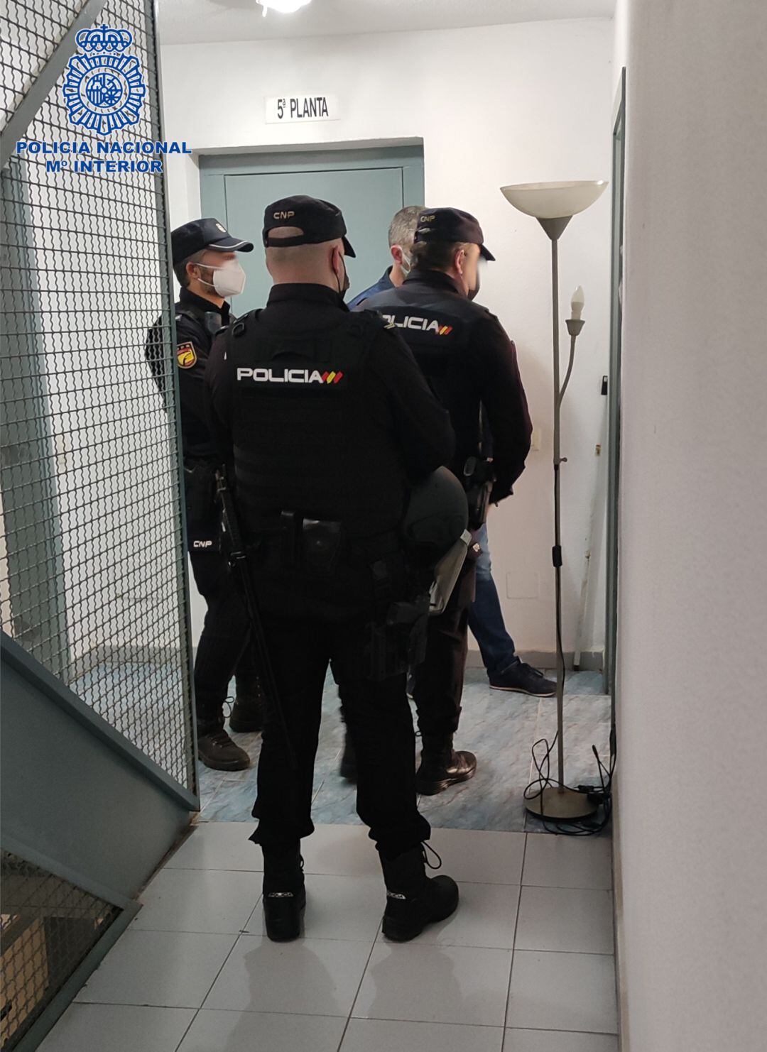 Agentes de la Policía Nacional