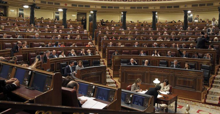 Fotografía del Congreso de los Diputados.